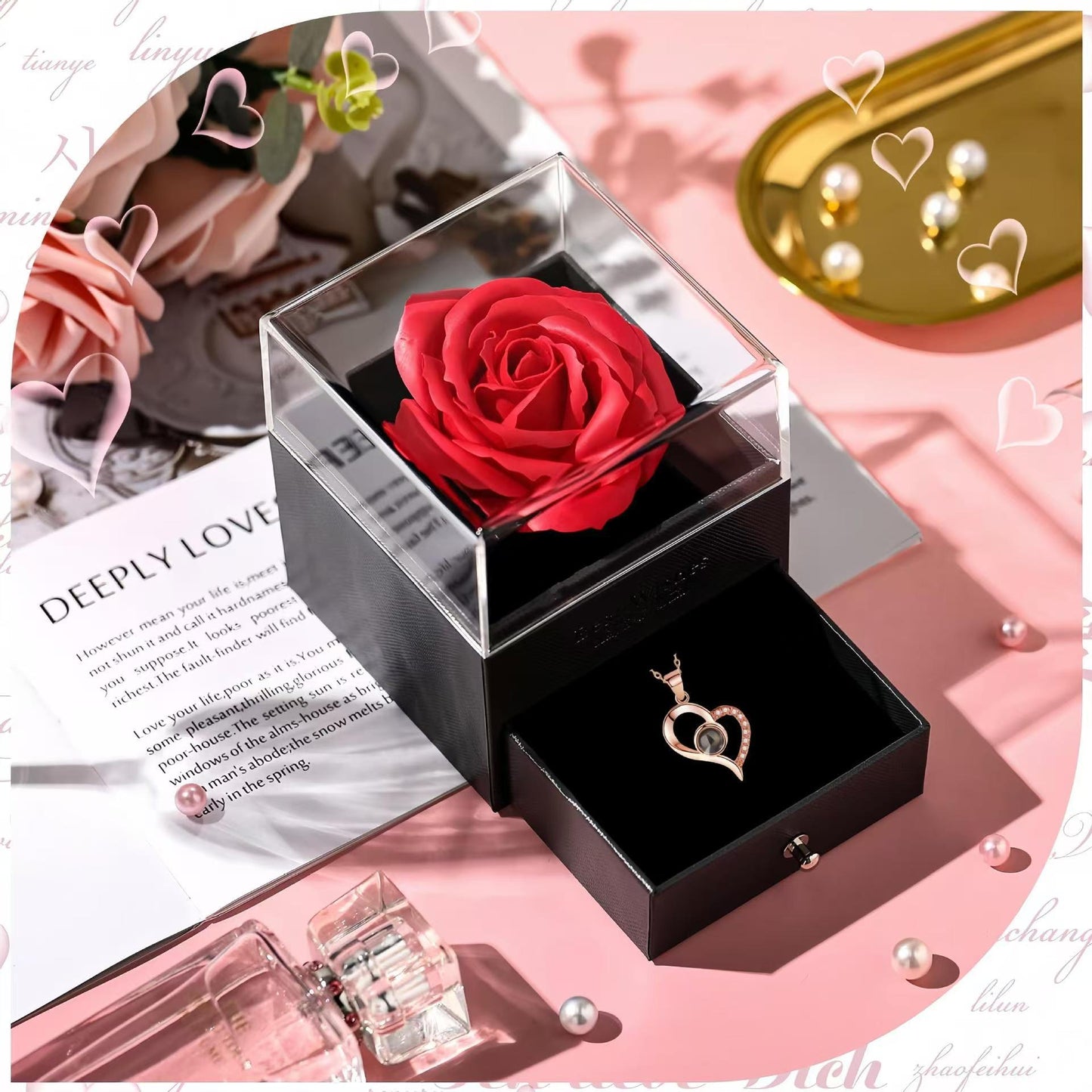 Brivelle Eternal Love Necklace Gift Box