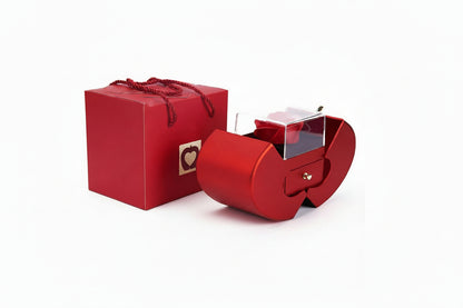 Brivelle Heart Rose Necklace box