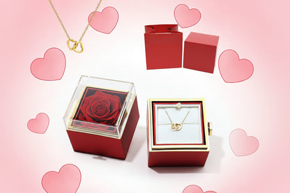 Brivelle Rose Gift Box Necklace
