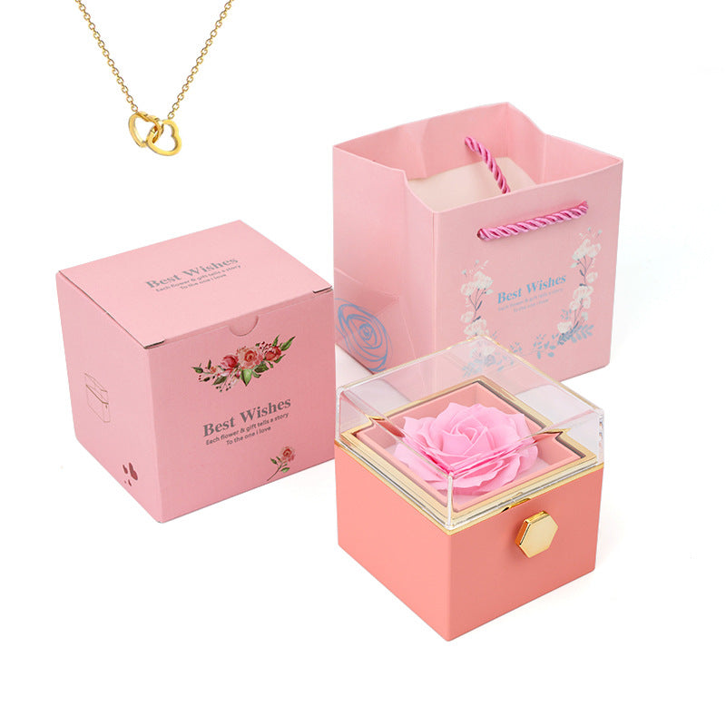 Brivelle Rose Gift Box Necklace